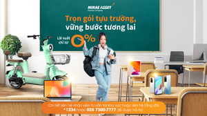 Trọn gói tựu trường cùng Tài chính Mirae Asset