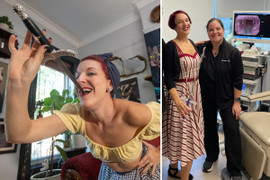 Hình ảnh nội soi cổ họng của nghệ sỹ nuốt kiếm khiến người xem 'ngã khỏi ghế'