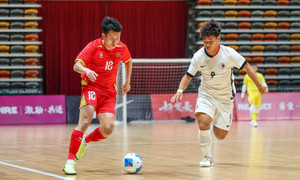 Trực tiếp bóng đá Việt Nam 7-2 Trung Quốc, vòng loại Futsal châu Á 2026
