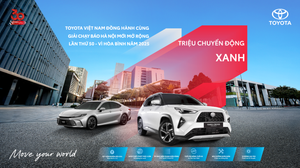 Toyota sẽ 'khuấy đảo' khu vực Bờ Hồ với 'Triệu chuyển động xanh'