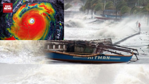 Siêu bão Ragasa vượt qua Yagi: Mức độ rủi ro thiên tai cấp 4, giật trên cấp 17