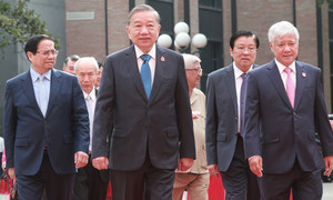 Tổng Bí thư Tô Lâm dự Đại hội đại biểu Đảng bộ MTTQ, các đoàn thể Trung ương