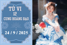 Tử vi 12 cung hoàng đạo ngày 24/9: Ma Kết thăng hoa, Bọ Cạp ưu phiền