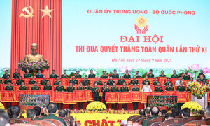 Toàn cảnh Đại hội Thi đua Quyết thắng toàn quân lần thứ XI