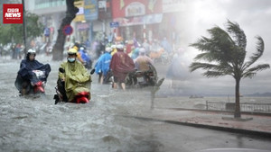 Bão Ragasa liên tục giảm cấp: Mưa lớn 400mm, miền Bắc nguy cơ lũ lịch sử