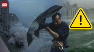 Siêu bão Ragasa đổ bộ, Hong Kong nâng cảnh báo mức cao nhất
