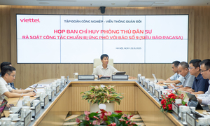 Viettel: Chắc chắn duy trì mạng lưới trong và sau bão Ragasa