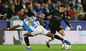 Đánh bại Huddersfield Town, Man City vào vòng 4 Cúp Liên đoàn Anh