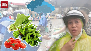 Trước áp thấp nhiệt đới, giá rau xanh rẻ bất ngờ chỉ từ 6.000 đồng