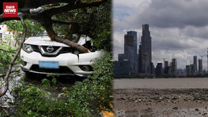 Bão Ragasa 'càn quét' Trung Quốc: Phố thành sông, hơn 1,8 triệu người sơ tán