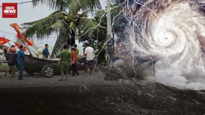Bão Bualoi di chuyển nhanh đe dọa đất liền: Các bộ, ngành họp gấp ứng phó