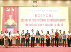 Phú Thọ điều động gần 400 công chức, viên chức cấp tỉnh về cơ sở