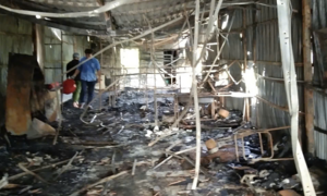 Cháy nhà lúc nửa đêm ở Cà Mau, bé trai 9 tuổi tử vong thương tâm