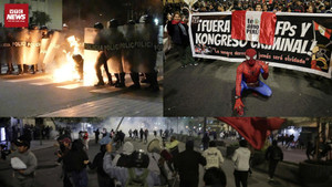 Peru: 'Gen Z' biểu tình đối đầu hơi cay, đạn cao su từ cảnh sát