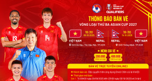 Vé xem tuyển Việt Nam vs Nepal mua ở đâu, giá bao nhiêu?