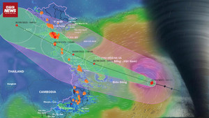 Bão Bualoi giật cấp 15 sắp đổ bộ, nguy cơ bão Paolo mới xuất hiện