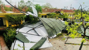 Bão số 10 Bualoi suy yếu thành áp thấp nhiệt đới, gió giật cấp 9