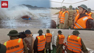 Tưởng bão số 10 đi qua, 13 thuyền viên trở lại tàu rồi gặp nạn