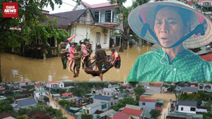 Người dân Thanh Hóa bàng hoàng trong bão số 10 Bualoi