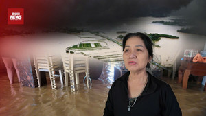 Bão số 10 Bualoi: Hà Tĩnh ngập lịch sử sau 12 năm, hàng trăm hộ dân bị cô lập