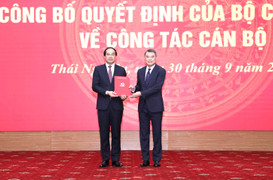 Ông Trịnh Xuân Trường được chỉ định làm Bí thư Tỉnh ủy Thái Nguyên