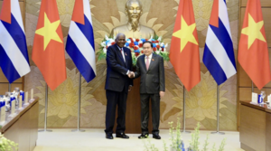 Chủ tịch Quốc hội Trần Thanh Mẫn hội đàm với Chủ tịch Quốc hội Cuba