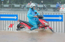 Dự báo thời tiết ngày 1/10: Hà Nội tiếp tục hứng mưa