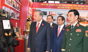 Tổng Bí thư Tô Lâm dự Đại hội đại biểu Đảng bộ Quân đội lần thứ XII