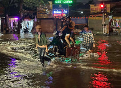 Danh sách các điểm ngập ở Hà Nội chiều 1/10