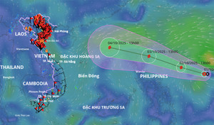 Bão số 11 khả năng hình thành trên Biển Đông cuối tuần này, hướng về vịnh Bắc Bộ