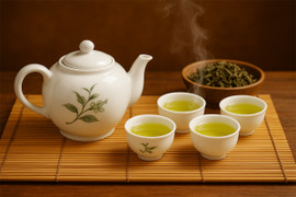 Hướng dẫn pha trà mạn đúng cách để nước trà xanh ngát