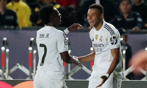 Kết quả Kairat 0-4 Real Madrid: Mbappe ghi 3 bàn