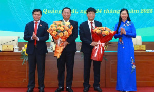 Thủ tướng phê chuẩn kết quả bầu 2 Phó Chủ tịch UBND tỉnh Quảng Ngãi