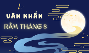 Văn khấn cúng Rằm tháng 8 năm 2025 chuẩn