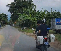 Được giao sửa xe đặc chủng của Công an xã, thanh niên mang đi ‘lượn’ đường