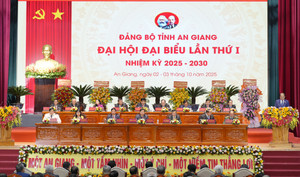 Khai mạc Đại hội Đảng bộ tỉnh An Giang lần thứ I, nhiệm kỳ 2025 - 2030
