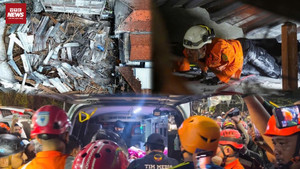 Sập trường học tại Indonesia: Nỗi tuyệt vọng với 59 học sinh mắc kẹt