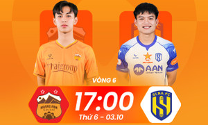 Xem trực tiếp HAGL vs SLNA, vòng 6 V.League trên kênh nào?