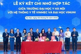 ĐH Y Hà Nội, Vinmec và VinUni hợp tác xây dựng hệ sinh thái học thuật y tế