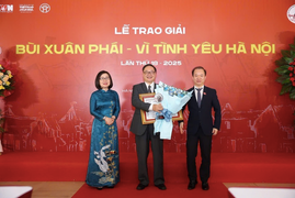 Giải thưởng Bùi Xuân Phái gọi tên VEC: Tình yêu Hà Nội trong một tầm vóc mới