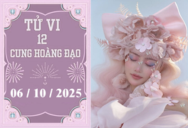 Tử vi 12 cung hoàng đạo ngày 6/10: Bạch Dương tài lộc, Ma Kết muộn phiền