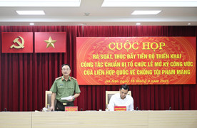 Đảm bảo tuyệt đối an ninh, an toàn cho Lễ mở ký Công ước của Liên hợp quốc về chống tội phạm mạng