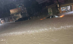 Thái Nguyên mưa như trút, mực nước sông Cầu có thể vượt đỉnh lũ lịch sử năm 2024