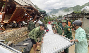 7 người chết, mất tích do bão số 11 và mưa lũ