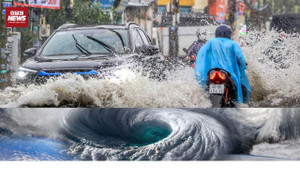 Hoàn lưu bão số 11 mang theo 'bom nước', Hà Nội ngập mọi nẻo đường