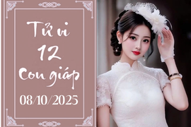 Tử vi 12 con giáp hôm nay ngày 8/10/2025: Tỵ vướng thị phi, Mùi may mắn