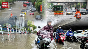 Hà Nội chưa kịp khô, lại ngập: Phố hóa sông, người dân bất lực giữa biển nước