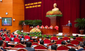 Toàn cảnh bế mạc Hội nghị Trung ương 13 khóa XIII