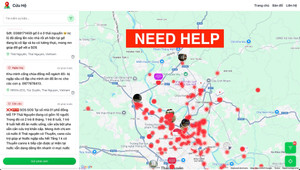 Hai bạn trẻ lập website tổng hợp hàng nghìn lời kêu cứu giữa mưa lũ
