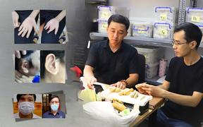 Đôi bạn Hà thành 'biến silicon thành da thịt' cho người khiếm khuyết